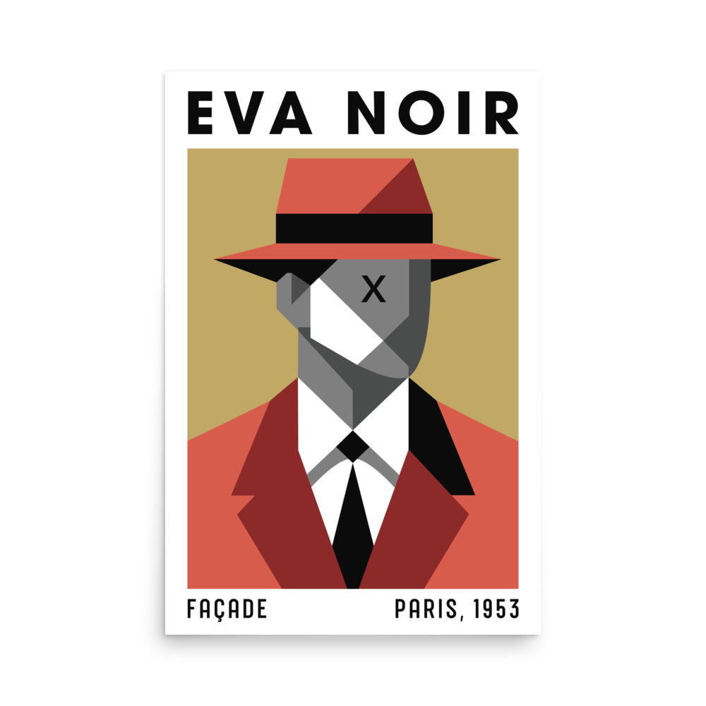 EVA NOIR / Poster 002 / Façade