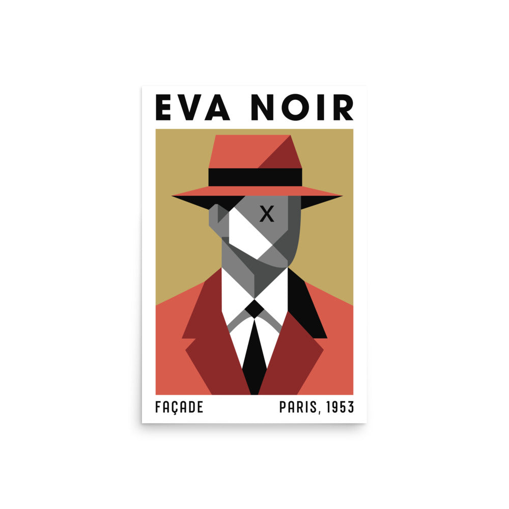 EVA NOIR / Poster 002 / Façade